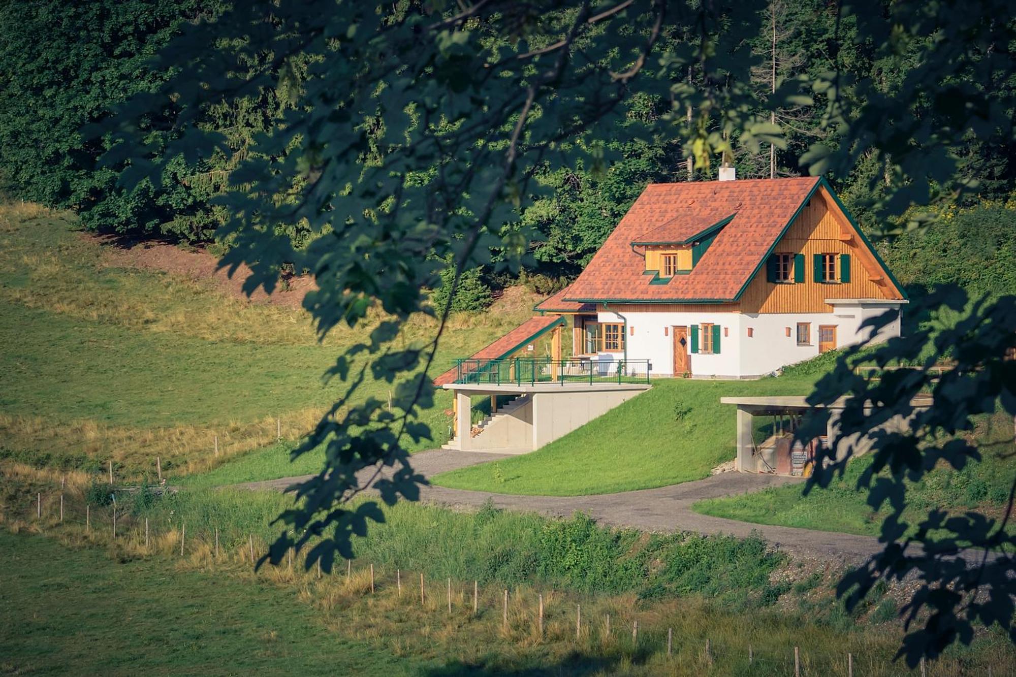 Ferienhaus Almruhe Villa Schwanberg Exteriör bild